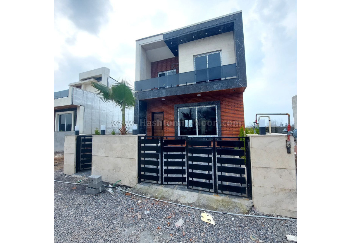 ویلا دوبلکس مدرن با انشعابات اختصاصی جاده دریا